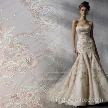 Pekerjaan Tangan Beaded Bridal Dress